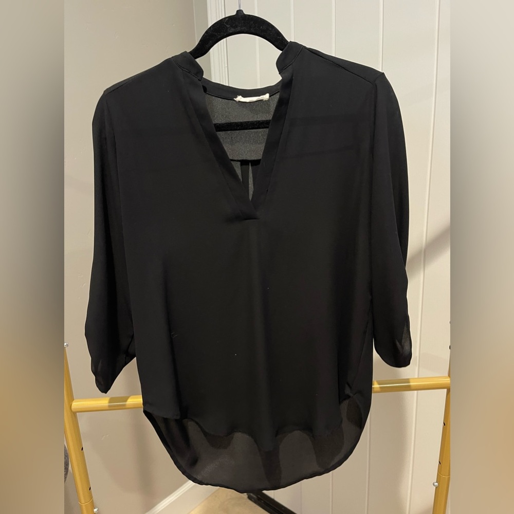 Lush Black button down